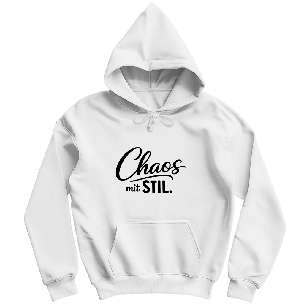 Herren Hoodie „Chaos mit STIL“ – Statement Hoodie mit Humor