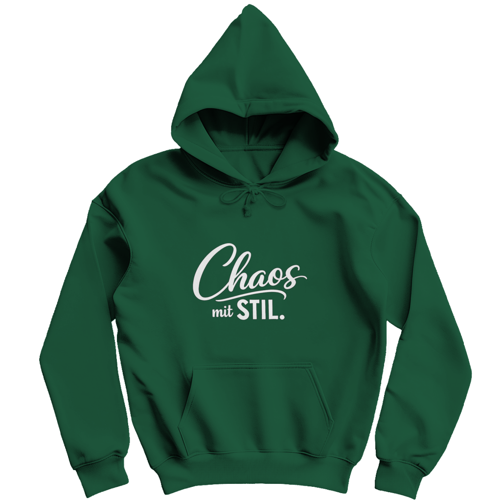 Herren Hoodie „Chaos mit STIL“ – Statement Hoodie mit Humor