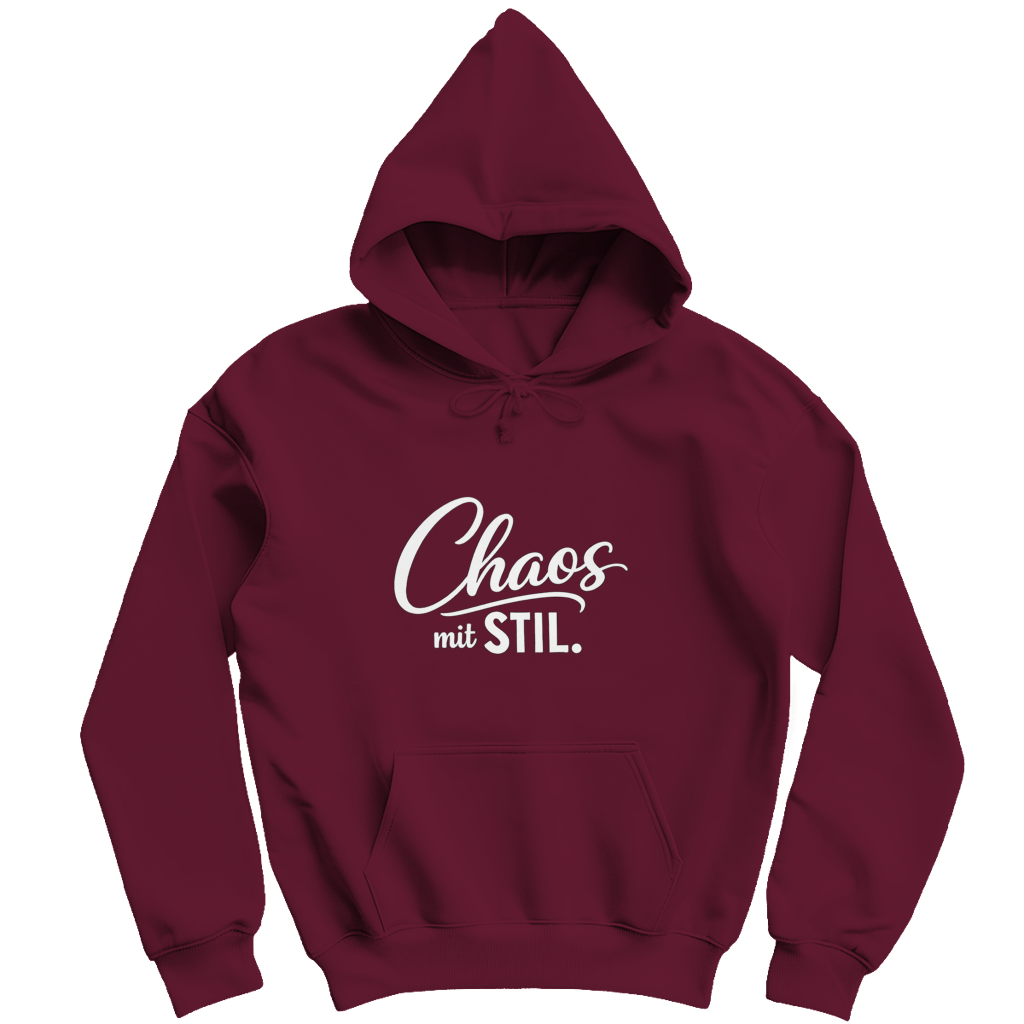 Herren Hoodie „Chaos mit STIL“ – Statement Hoodie mit Humor