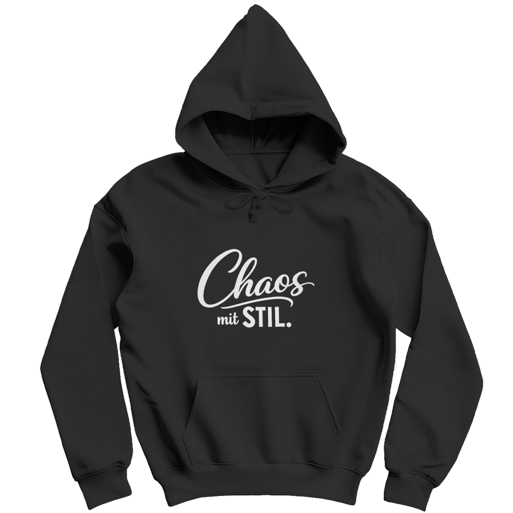 Herren Hoodie „Chaos mit STIL“ – Statement Hoodie mit Humor