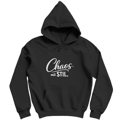 Herren Hoodie „Chaos mit STIL“ – Statement Hoodie mit Humor