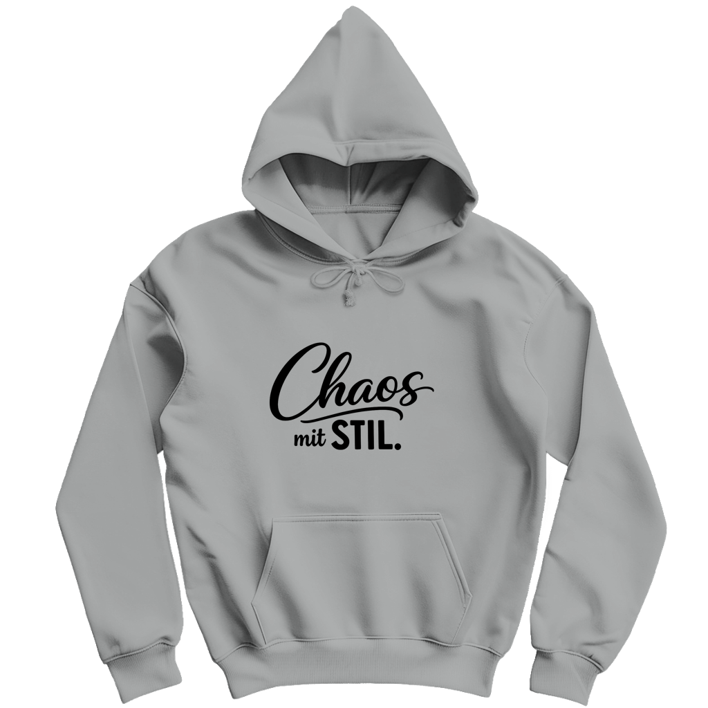 Herren Hoodie „Chaos mit STIL“ – Statement Hoodie mit Humor