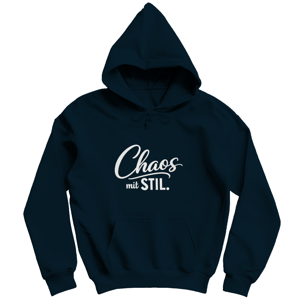 Herren Hoodie „Chaos mit STIL“ – Statement Hoodie mit Humor