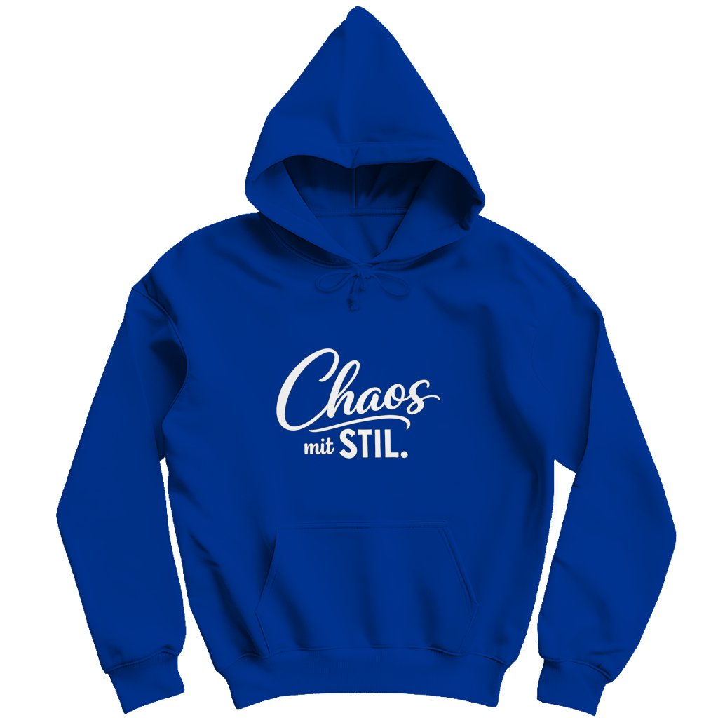 Herren Hoodie „Chaos mit STIL“ – Statement Hoodie mit Humor
