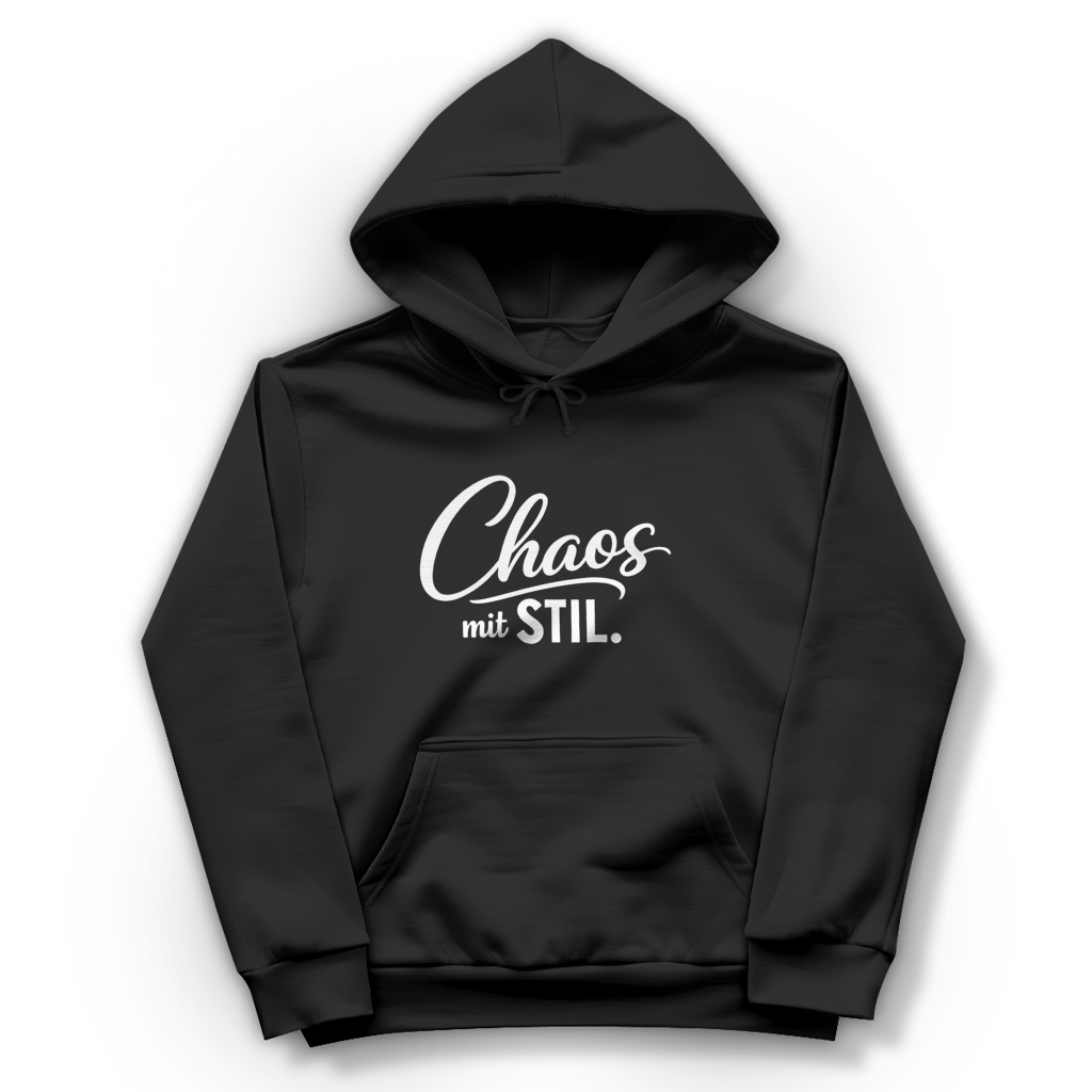 Damen Hoodie „Chaos mit STIL“ – Statement Hoodie mit Humor