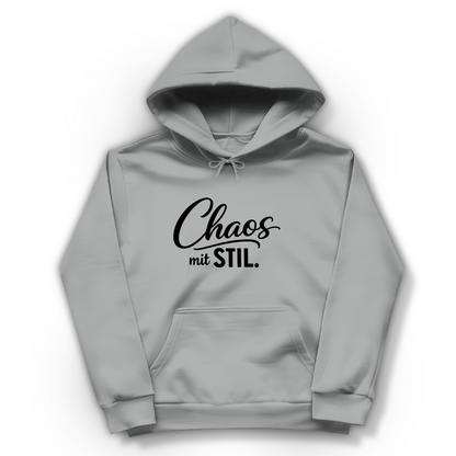 Damen Hoodie „Chaos mit STIL“ – Statement Hoodie mit Humor
