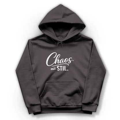 Damen Hoodie „Chaos mit STIL“ – Statement Hoodie mit Humor