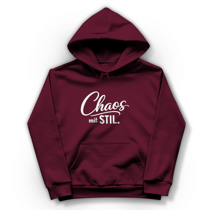 Damen Hoodie „Chaos mit STIL“ – Statement Hoodie mit Humor