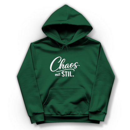 Damen Hoodie „Chaos mit STIL“ – Statement Hoodie mit Humor