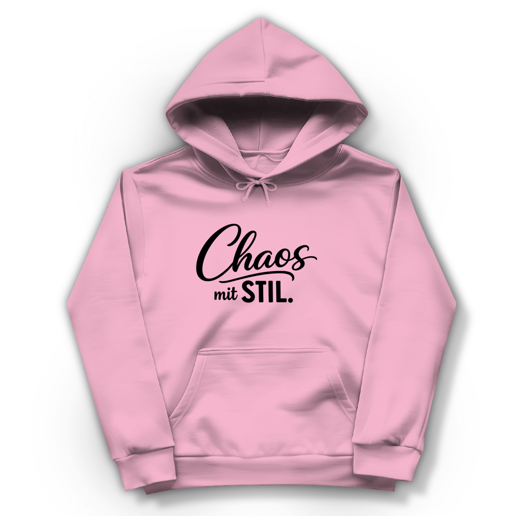 Damen Hoodie „Chaos mit STIL“ – Statement Hoodie mit Humor
