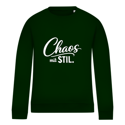 Damen Sweatshirt „Chaos mit STIL“ – Statement Sweatshirt mit Humor