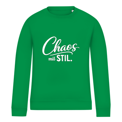 Damen Sweatshirt „Chaos mit STIL“ – Statement Sweatshirt mit Humor
