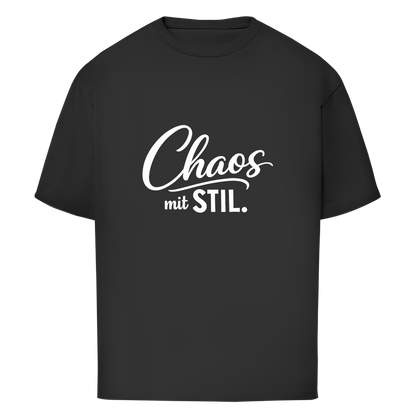 Oversize T-Shirt „Chaos mit STIL“ – Statement Shirt mit Humor