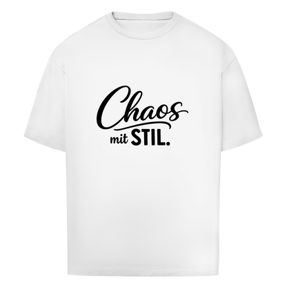 Oversize T-Shirt „Chaos mit STIL“ – Statement Shirt mit Humor