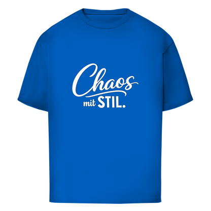 Oversize T-Shirt „Chaos mit STIL“ – Statement Shirt mit Humor