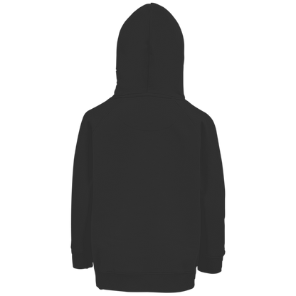 Kinder Bio Hoodie „Hallo Welt“ – Premium Kids Hoodie aus Bio-Baumwolle | Nachhaltiger Spruch Hoodie