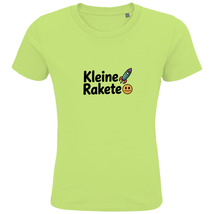 Kinder Bio T-Shirt „Kleine Rakete“ – Premium Kids Shirt aus Bio-Baumwolle | Nachhaltiges Motivshirt