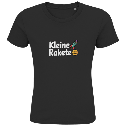 Kinder Bio T-Shirt „Kleine Rakete“ – Premium Kids Shirt aus Bio-Baumwolle | Nachhaltiges Motivshirt