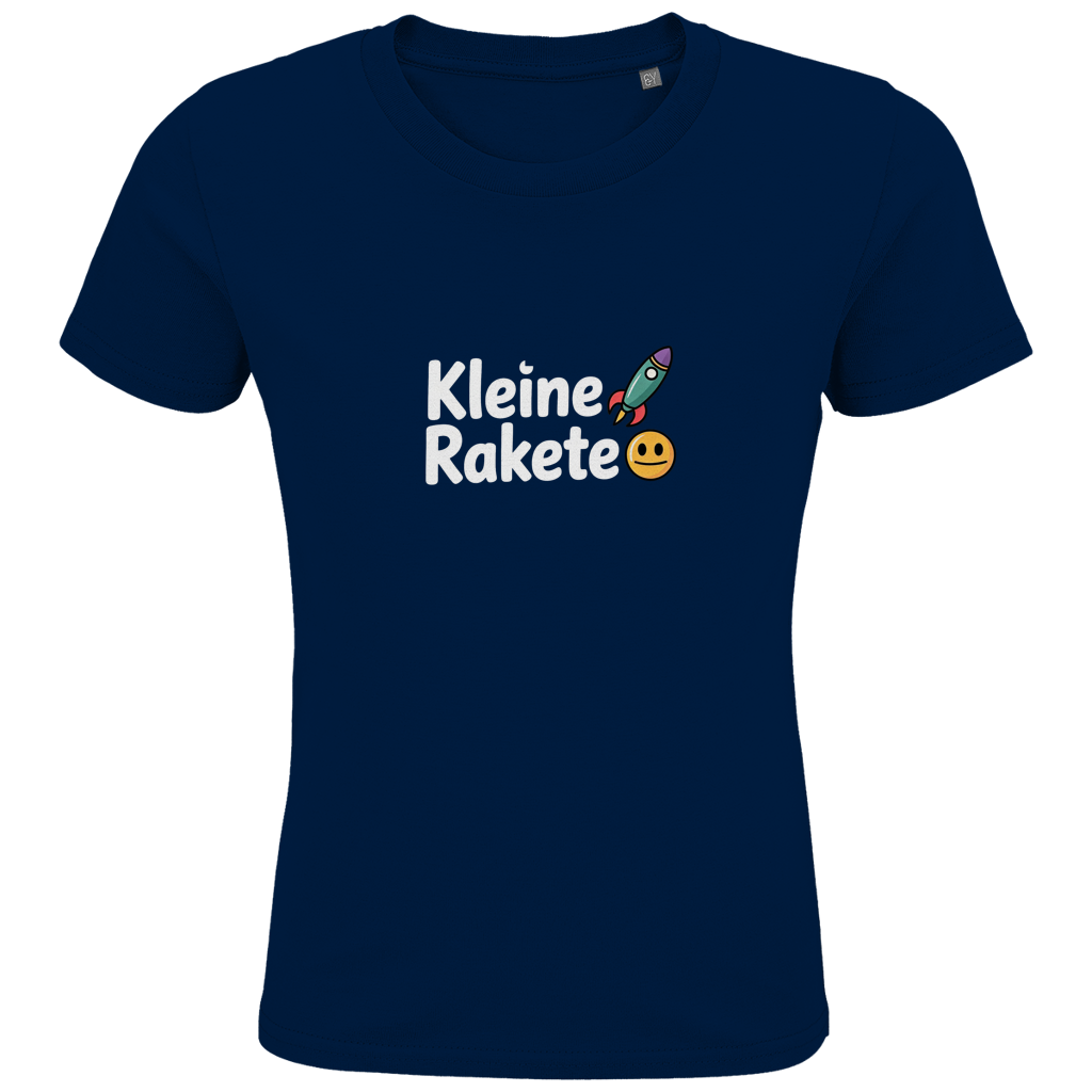 Kinder Bio T-Shirt „Kleine Rakete“ – Premium Kids Shirt aus Bio-Baumwolle | Nachhaltiges Motivshirt