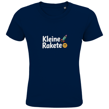 Kinder Bio T-Shirt „Kleine Rakete“ – Premium Kids Shirt aus Bio-Baumwolle | Nachhaltiges Motivshirt