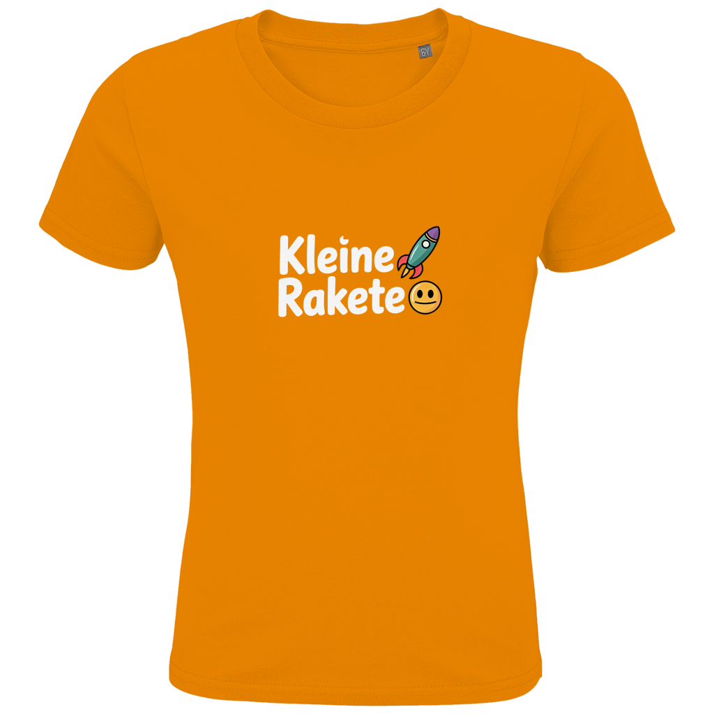 Kinder Bio T-Shirt „Kleine Rakete“ – Premium Kids Shirt aus Bio-Baumwolle | Nachhaltiges Motivshirt