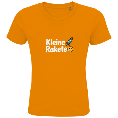 Kinder Bio T-Shirt „Kleine Rakete“ – Premium Kids Shirt aus Bio-Baumwolle | Nachhaltiges Motivshirt