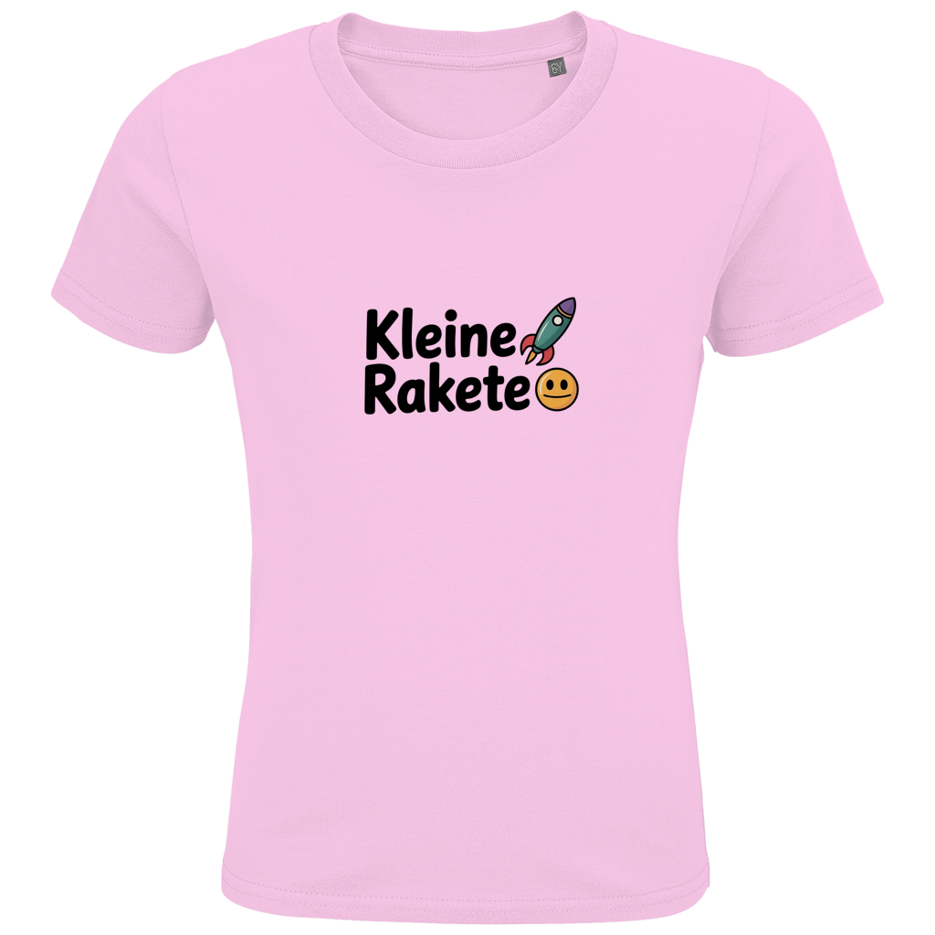 Kinder Bio T-Shirt „Kleine Rakete“ – Premium Kids Shirt aus Bio-Baumwolle | Nachhaltiges Motivshirt