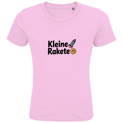 Kinder Bio T-Shirt „Kleine Rakete“ – Premium Kids Shirt aus Bio-Baumwolle | Nachhaltiges Motivshirt