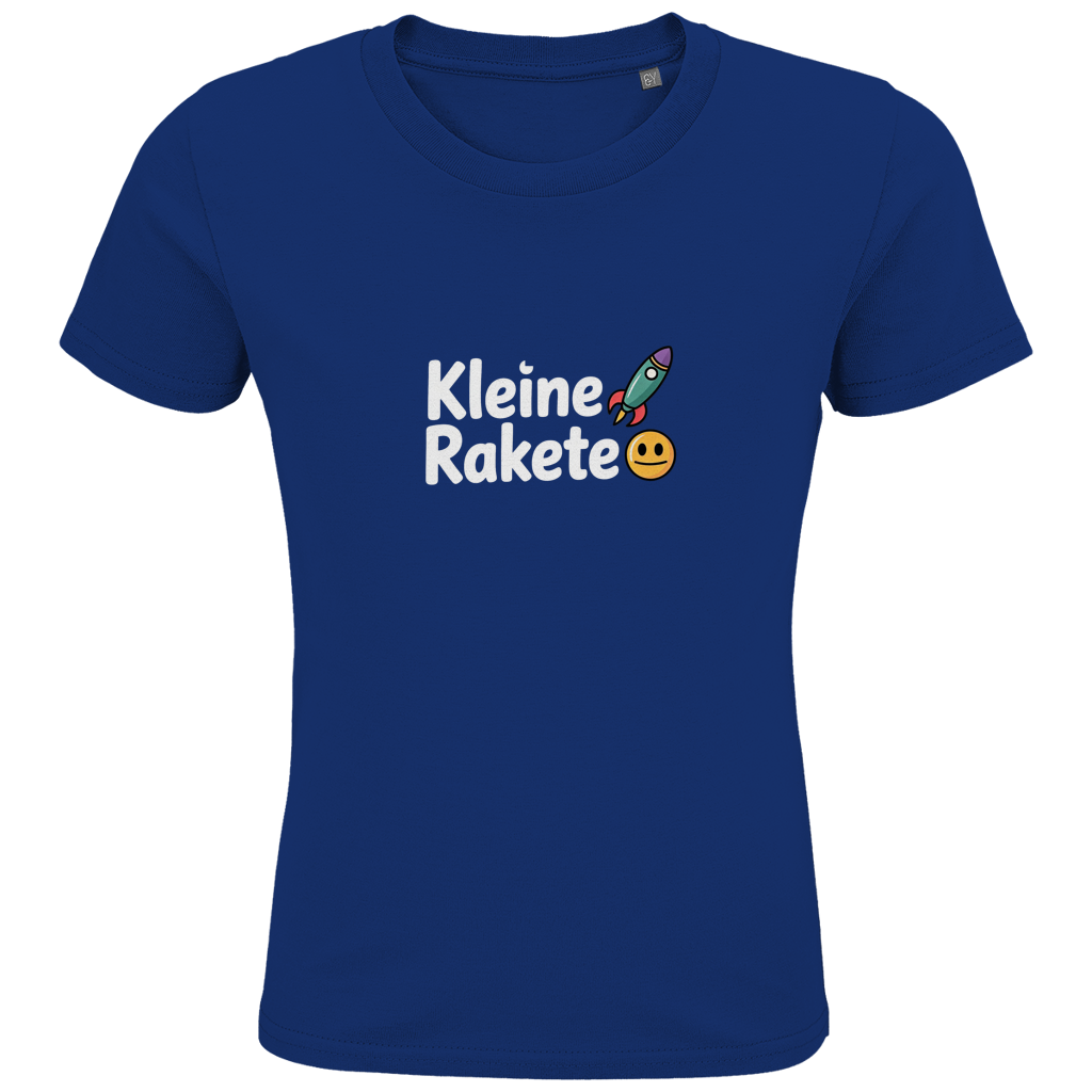 Kinder Bio T-Shirt „Kleine Rakete“ – Premium Kids Shirt aus Bio-Baumwolle | Nachhaltiges Motivshirt