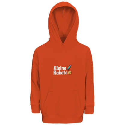 Kinder Bio Hoodie „Kleine Rakete“ – Premium Kids Hoodie aus Bio-Baumwolle | Nachhaltiger Motiv Hoodie