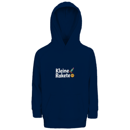 Kinder Bio Hoodie „Kleine Rakete“ – Premium Kids Hoodie aus Bio-Baumwolle | Nachhaltiger Motiv Hoodie