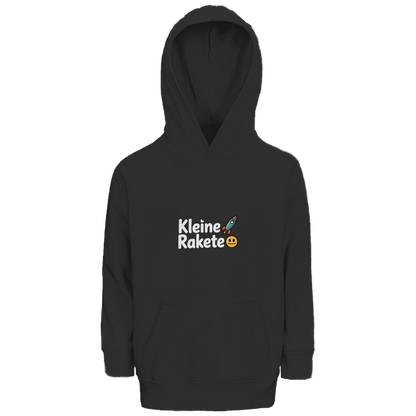 Kinder Bio Hoodie „Kleine Rakete“ – Premium Kids Hoodie aus Bio-Baumwolle | Nachhaltiger Motiv Hoodie