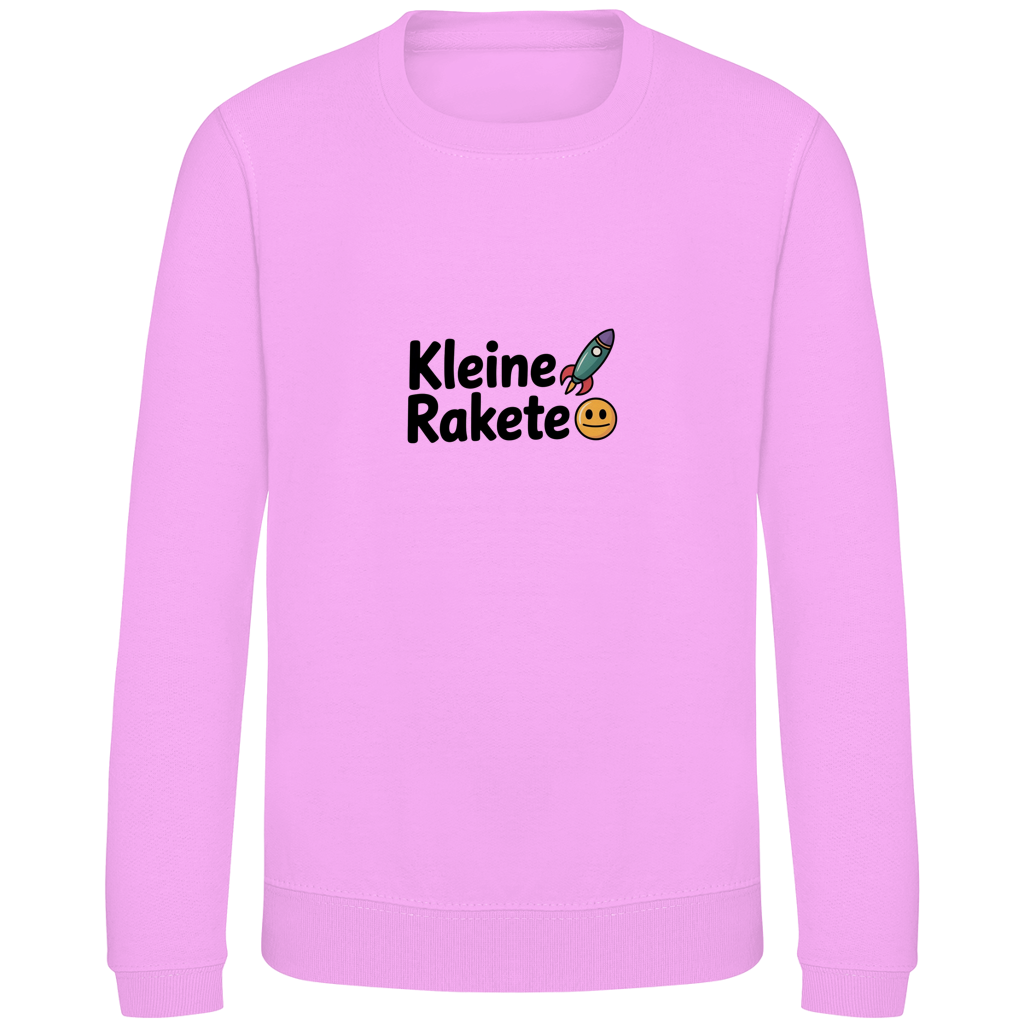 Kinder Sweatshirt „Kleine Rakete“ – Premium Kids Pullover | Nachhaltiges Motiv Sweatshirt