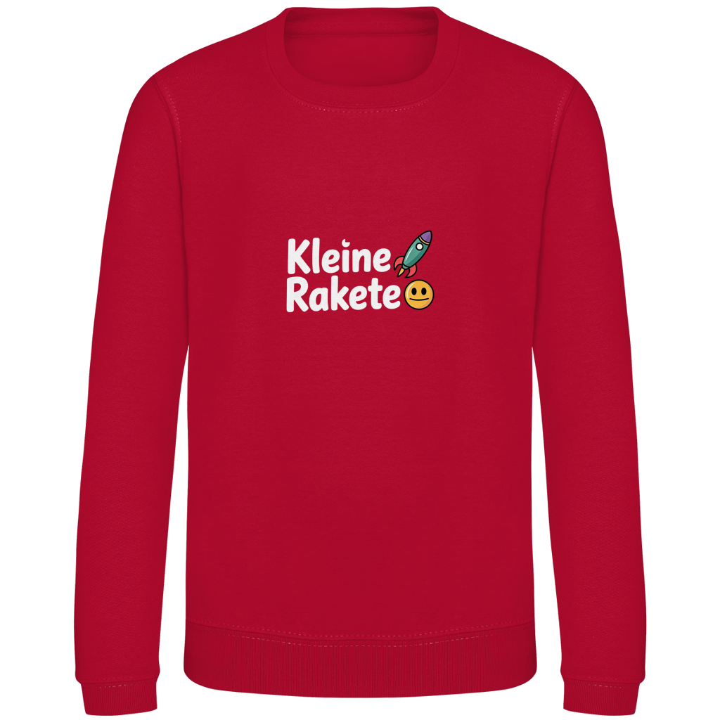 Kinder Sweatshirt „Kleine Rakete“ – Premium Kids Pullover | Nachhaltiges Motiv Sweatshirt