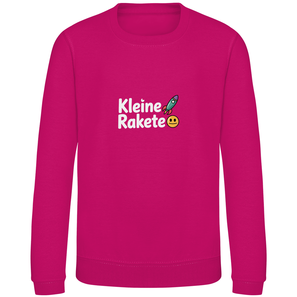Kinder Sweatshirt „Kleine Rakete“ – Premium Kids Pullover | Nachhaltiges Motiv Sweatshirt