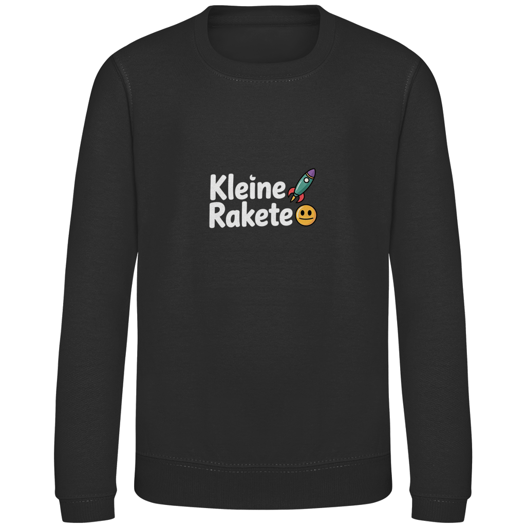 Kinder Sweatshirt „Kleine Rakete“ – Premium Kids Pullover | Nachhaltiges Motiv Sweatshirt