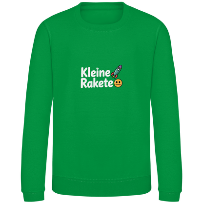 Kinder Sweatshirt „Kleine Rakete“ – Premium Kids Pullover | Nachhaltiges Motiv Sweatshirt