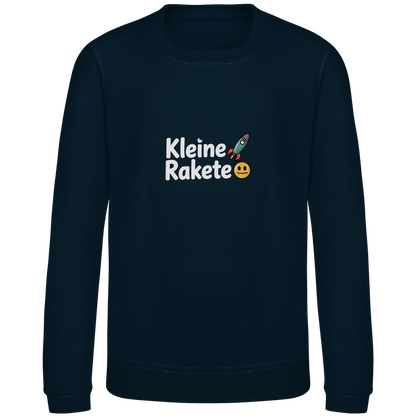 Kinder Sweatshirt „Kleine Rakete“ – Premium Kids Pullover | Nachhaltiges Motiv Sweatshirt