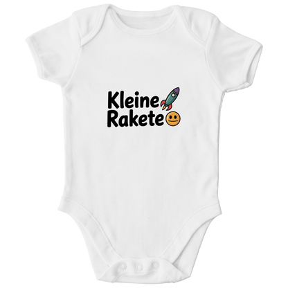Kinder Bio Body „Kleine Rakete“ – Premium Bodysuit aus Bio-Baumwolle | Nachhaltiger Motiv Body