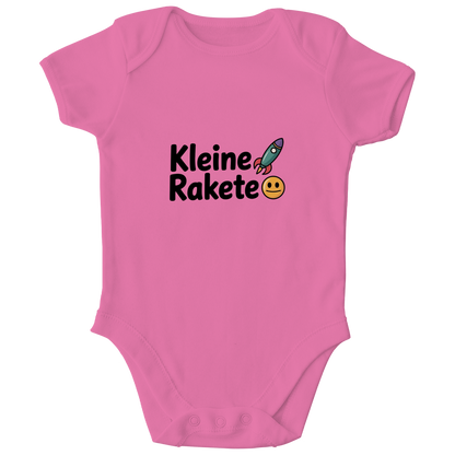 Kinder Bio Body „Kleine Rakete“ – Premium Bodysuit aus Bio-Baumwolle | Nachhaltiger Motiv Body
