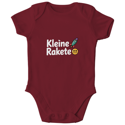 Kinder Bio Body „Kleine Rakete“ – Premium Bodysuit aus Bio-Baumwolle | Nachhaltiger Motiv Body