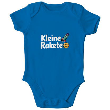 Kinder Bio Body „Kleine Rakete“ – Premium Bodysuit aus Bio-Baumwolle | Nachhaltiger Motiv Body