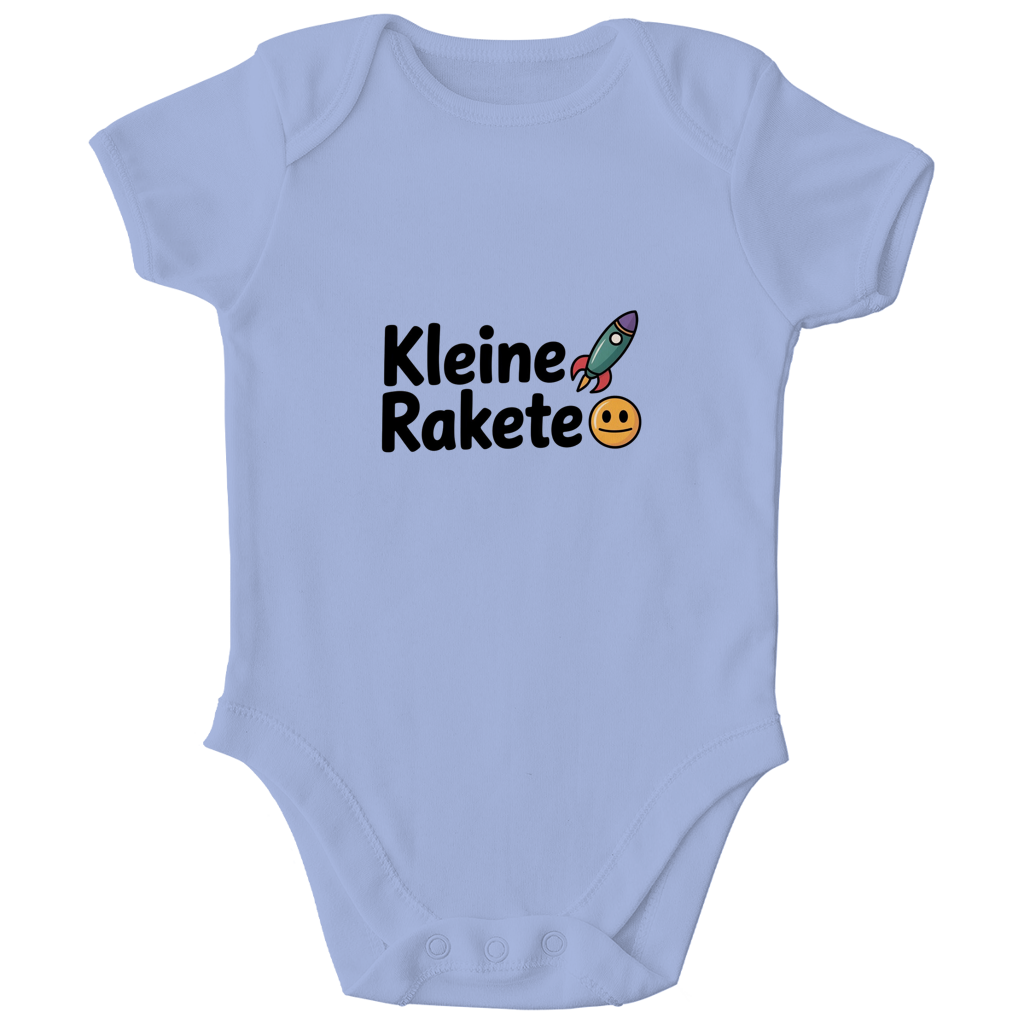 Kinder Bio Body „Kleine Rakete“ – Premium Bodysuit aus Bio-Baumwolle | Nachhaltiger Motiv Body