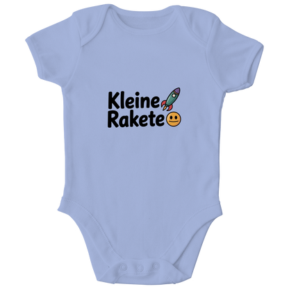 Kinder Bio Body „Kleine Rakete“ – Premium Bodysuit aus Bio-Baumwolle | Nachhaltiger Motiv Body