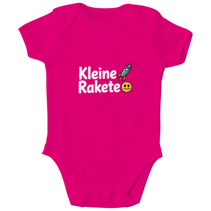 Kinder Bio Body „Kleine Rakete“ – Premium Bodysuit aus Bio-Baumwolle | Nachhaltiger Motiv Body