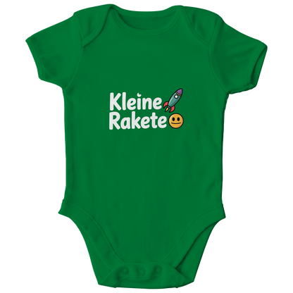 Kinder Bio Body „Kleine Rakete“ – Premium Bodysuit aus Bio-Baumwolle | Nachhaltiger Motiv Body