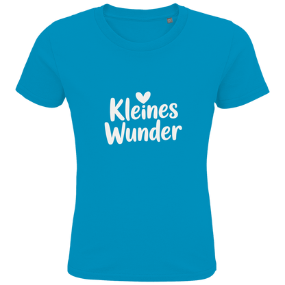 Kinder Bio T-Shirt „Kleines Wunder“ – Premium Kids Shirt aus Bio-Baumwolle | Nachhaltiges Spruchshirt