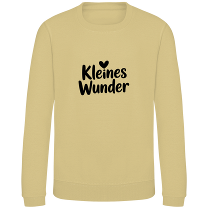 Kinder Sweatshirt „Kleines Wunder“ – Premium Kids Pullover | Nachhaltiges Spruch Sweatshirt