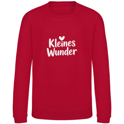 Kinder Sweatshirt „Kleines Wunder“ – Premium Kids Pullover | Nachhaltiges Spruch Sweatshirt
