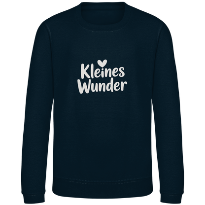 Kinder Sweatshirt „Kleines Wunder“ – Premium Kids Pullover | Nachhaltiges Spruch Sweatshirt